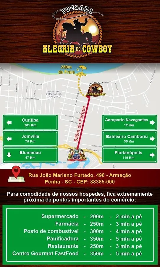 Pousada Alegria Do Cowboy Penha  Brazil