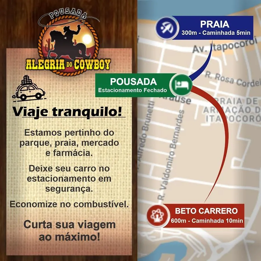 Pousada Alegria Do Cowboy Penha  Inn